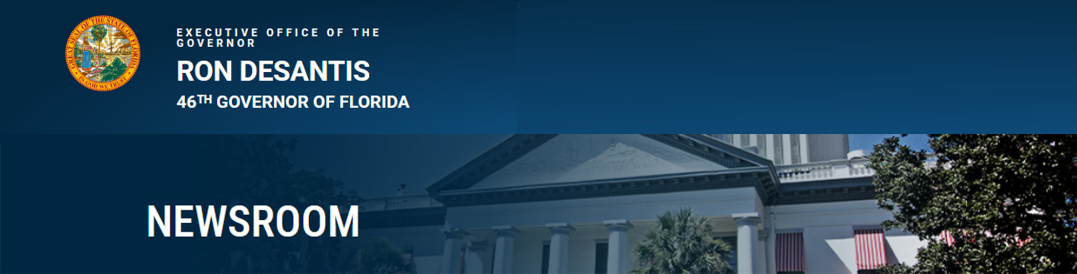 Desantis Newsroom Header Newsroom Header